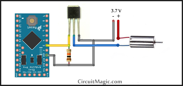 Pwm mosfet motor driver