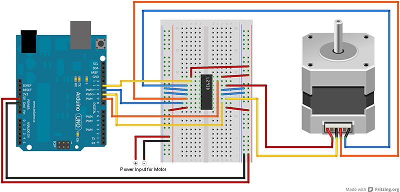 Arduino Stepper Motor Wiring Diagram from www.circuitmagic.com