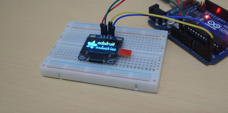 OLED display and Arduino