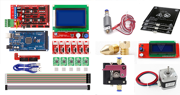 visuel Jakke Mona Lisa Complete List of DIY 3d Printer Parts - Circuit Magic