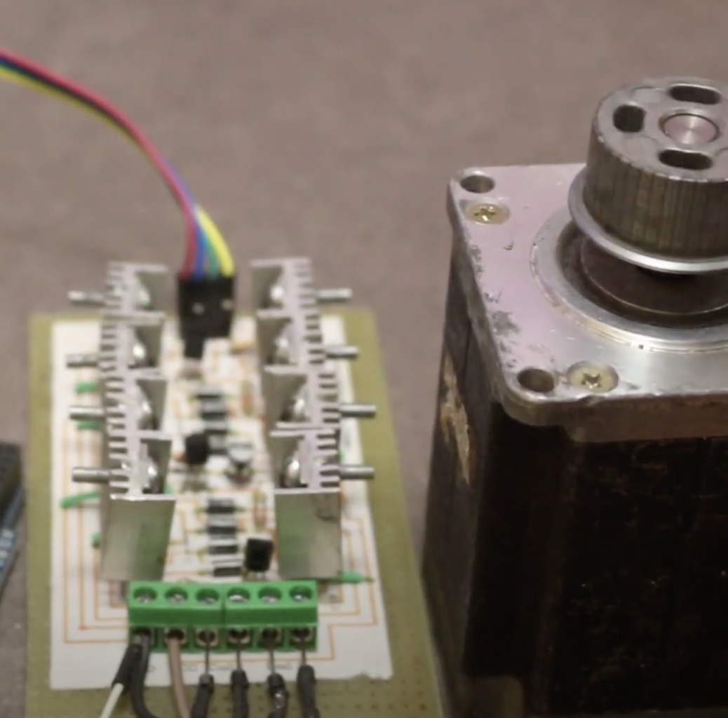 5Amp stepper motor driver DIY circuit diagram