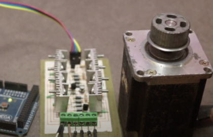 5Amp stepper motor driver DIY circuit diagram