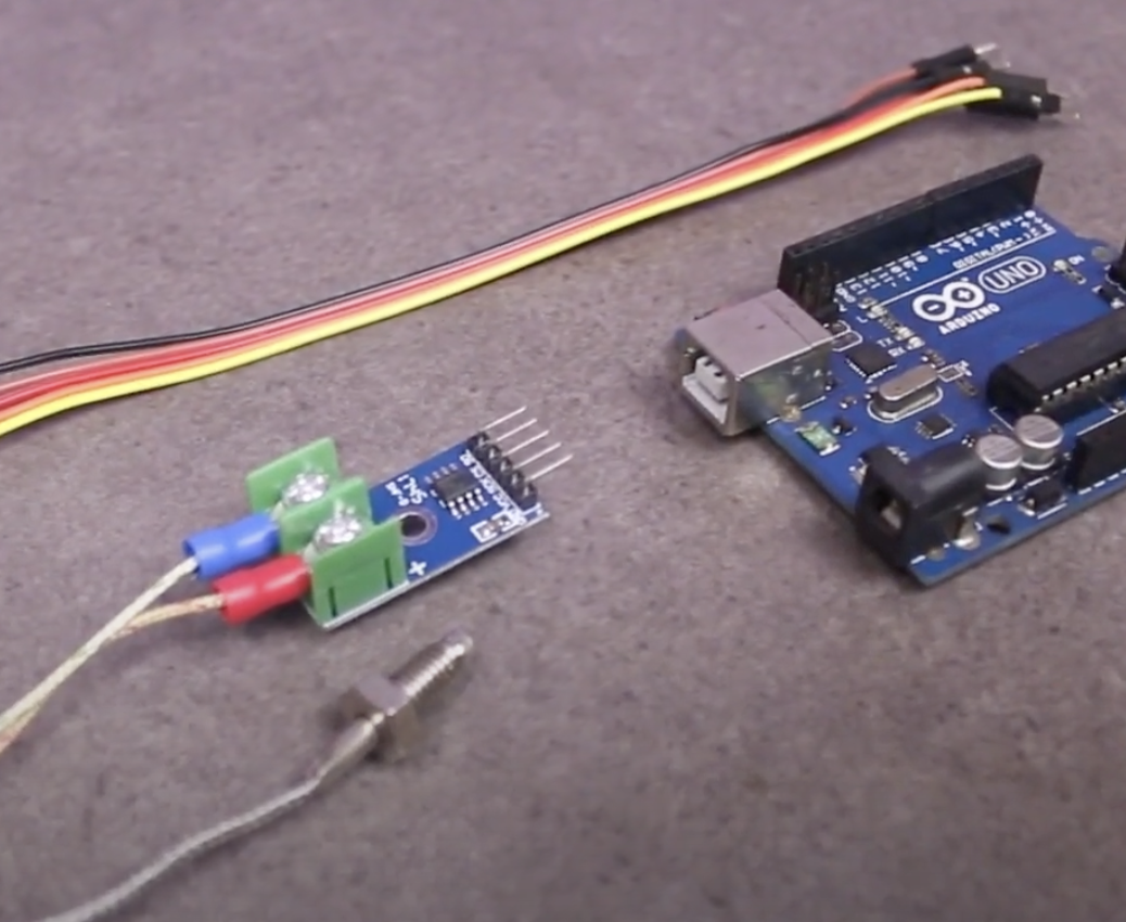 K-thermocouple temperature sensor with arduino